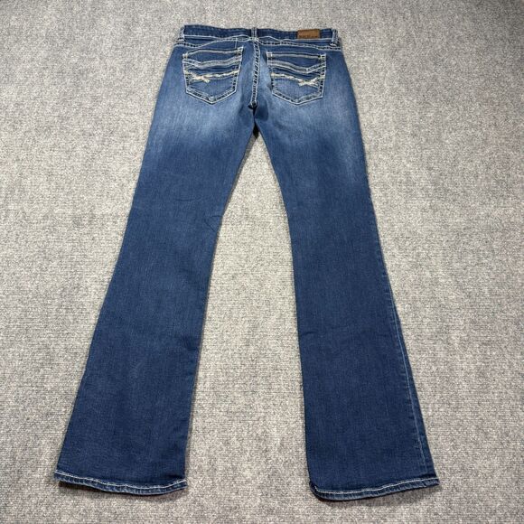 Bke Stella Jeans Womens 29 Bootcut Blue Stonewash 29x32 - Picture 2 of 11